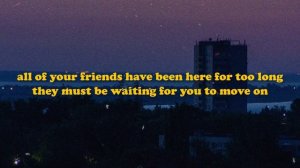Friends - Chase Atlantic (Lyrics)
