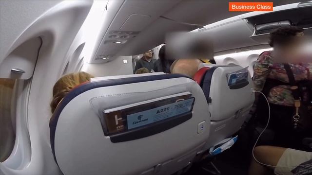 Egyptair | Trip Report | Business Vs Economy Class | Domestic Flights |  A220-300