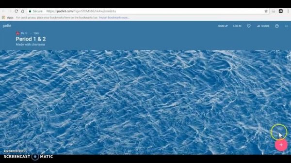 Share Link to Padlet.com