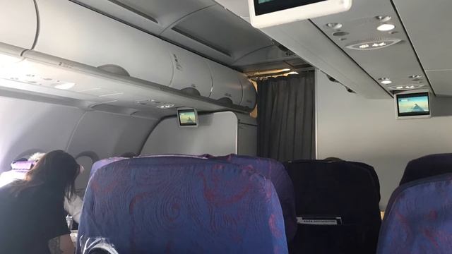 Air China Business Class, Japan Tokyo Haneda - China Beijing - Singapore Changi Airport羽田-北京-シンガポール
