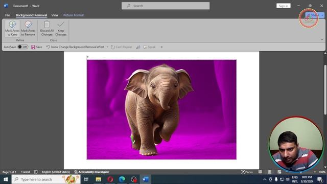 How to change the background of a picture in Microsoft word #itjourneyhub #msword #word смотреть онлайн
