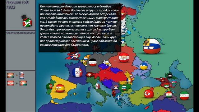 ВОСКРЕШЕНИЕ. Альтернативная история. Countryballs. #1