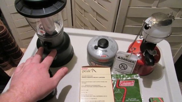 Coleman Lanterns (Gas vs LED)