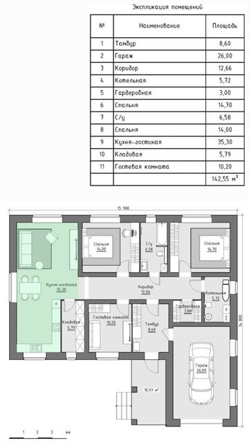 Проект "Иванна" - вместительный дом в классическом стиле смотреть онлайн