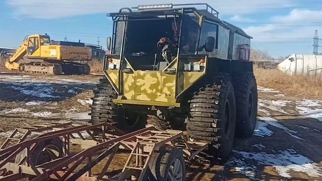 Скоро обзор на шинах Тром 16! смотреть онлайн