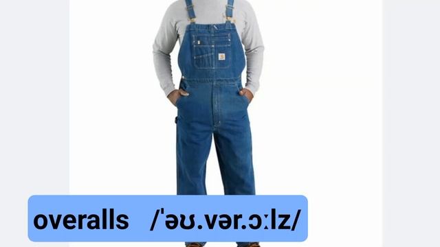 Clothes. All general clothes. Men and women's clothing. A1/A2 level. Vocabulary смотреть онлайн