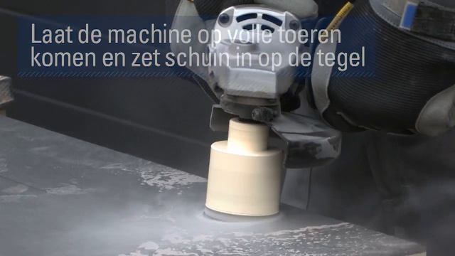 Carat EHS Diamantboorset voor droog gebruik op haakse slijpers смотреть онлайн