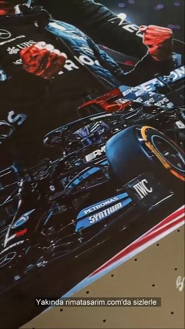 Lewis Hamilton Formula One Poster F1 #shorts смотреть онлайн