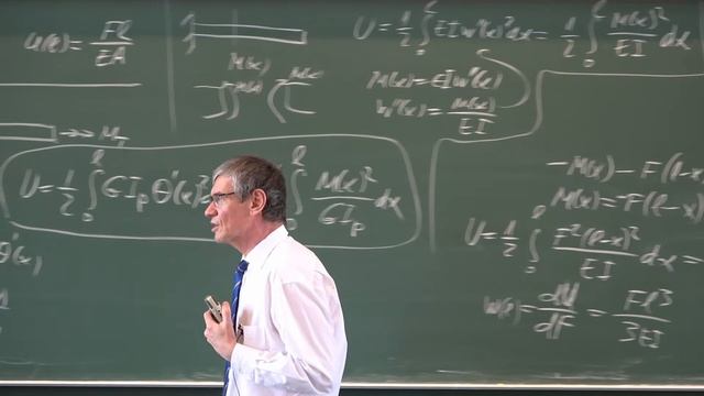 VL9  Prof. V.L. Popov: Energiemethoden Der Mechanik. Das Verfahren Von Castigliano.