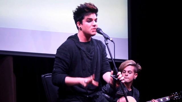 Adam Lambert "NCOE" Star 3/28/12 смотреть онлайн