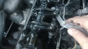 Регулировка клапанов Мицубиси L200 Двигатель 4D56.