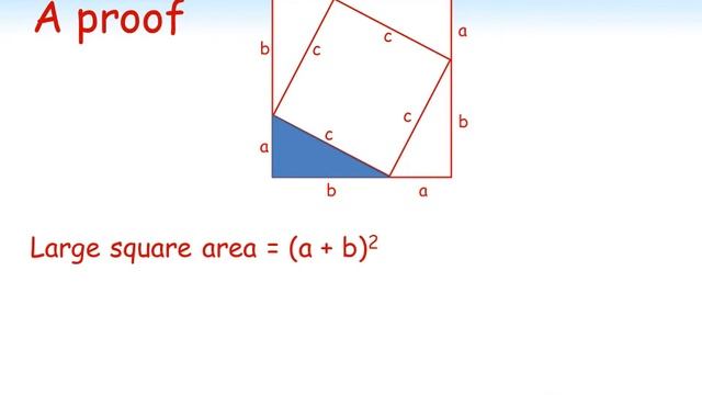 How to Prove Pythagoras' Theorem Using Geometry and Algebra - Quick Mathematics смотреть онлайн