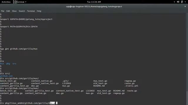golang go How to install dependency packages in workspace смотреть онлайн
