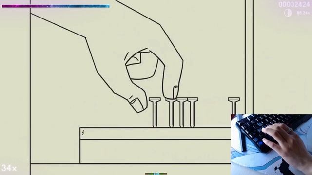 【OSU!】究極節奏挑戰ww「Hammer Time」| Bits & Bops , Rhythm Hell смотреть онлайн