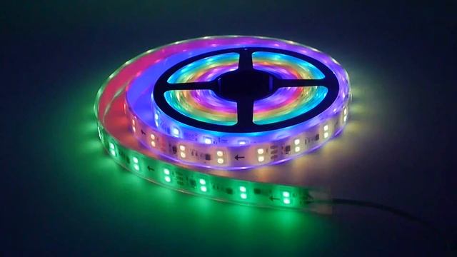Mokungit DC12V Mcu Auto Running WS2811 RGB LED Strip 120LED PER METER смотреть онлайн
