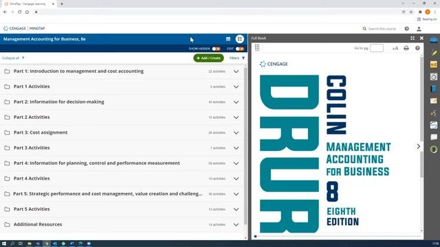 What's New for the 8th Edition of Management Accounting for Business by Colin Drury смотреть онлайн