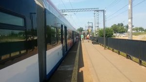 ЭГ2ТВ-036 Иволга 2.0 ЦППК Перекраска МЦД На станции Водники