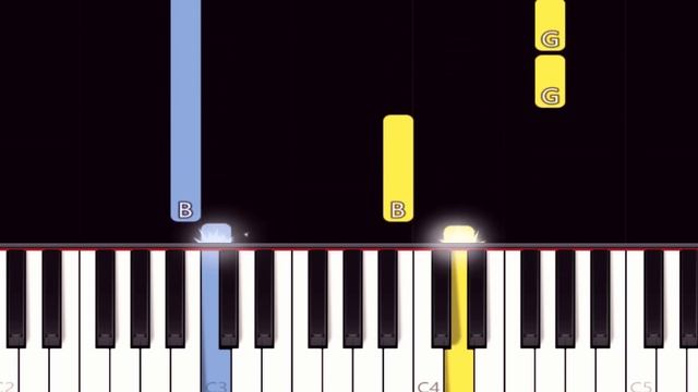 Jingle Bells - Christmas Song - EASY Piano tutorial смотреть онлайн