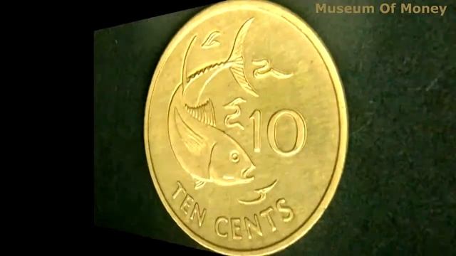 Seychelles 10 cents 1997 Coin смотреть онлайн