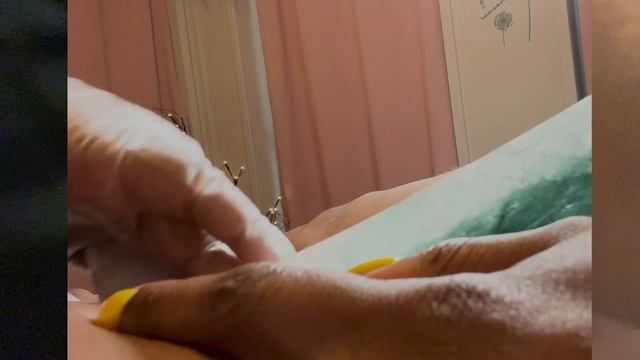 FULL Body Wax Session: Hairy Legs Waxed PT 2