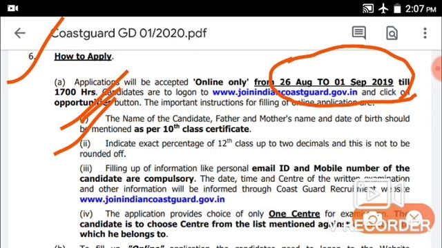 Indian Coastguard GD notification 01/2020 in telugu|Coastguard GD notification|CoastGuard GD detail смотреть онлайн