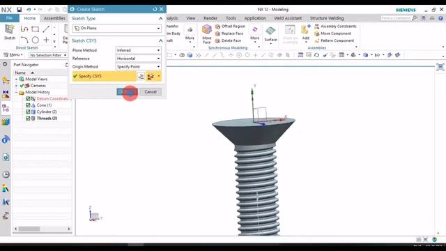 SIEMENS NX TRAINING TUTORIAL 64 смотреть онлайн