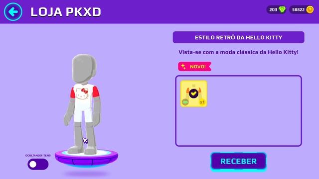 CHEGOU GRÁTIS PARA TODOS! CAMISETA E POSTER HELLO KITTY NO PK XD! смотреть онлайн