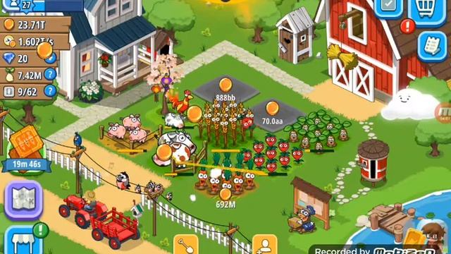 Jogando (Idle Farming Empire). смотреть онлайн
