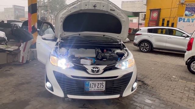 500 WATT LED INSTALLED IN TOYOTA YARIS BY TEAM PLATINUM DETAILING AND MODIFICATION. смотреть онлайн