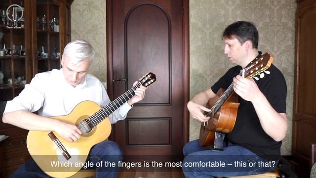 Постановка правой руки. The right hand's position. [Dmitry Nilov] смотреть онлайн