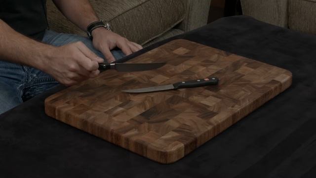 Wusthof Ikon vs Wusthof Gourmet — Steak Knife. смотреть онлайн