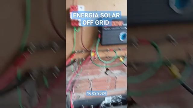 ENERGIA SOLAR OFF GRID 16 02 2024 #energy #solar #offgrid #diy #fotovoltaica смотреть онлайн