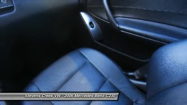 2006 Mercedes-Benz C230 San Jose CA VX13590 смотреть онлайн