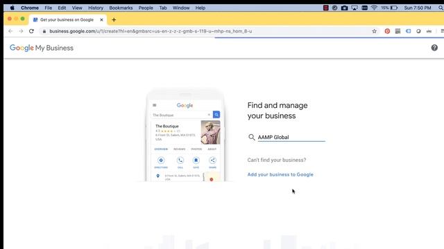 Google My Business смотреть онлайн
