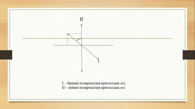 Оптика поляризацияланған жарық құбылысын оқып үйрену видео арнайы смотреть онлайн