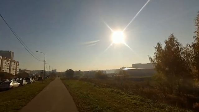 Дорога на работу. 08.10.14.