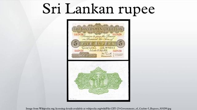 Sri Lankan rupee смотреть онлайн
