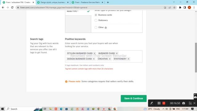 How to Create Fiverr Gig for Business Card | Design Business Card and Earn Money смотреть онлайн