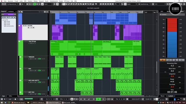Deep House 90's Cubase 10.5 Template "Down" Nikko Culture Style смотреть онлайн