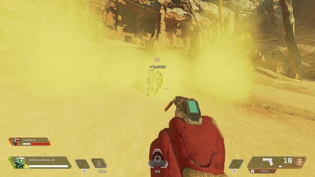 Caustic gas damage experiment | Apex Legends смотреть онлайн