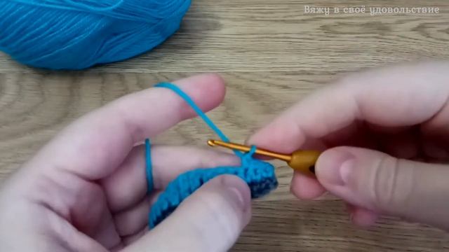 Замечательный 🌷 УЗОР крючком ВОЛНЫ ♒ Подбираем цвета и вяжем красоту смотреть онлайн