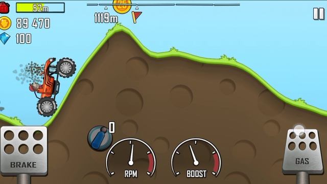 Играю в Hill Climber