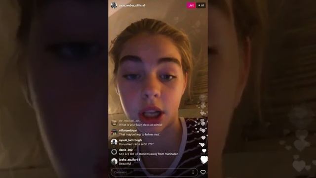 Jade Weber (2017-10-30) (Instagram Live Video) (2) смотреть онлайн