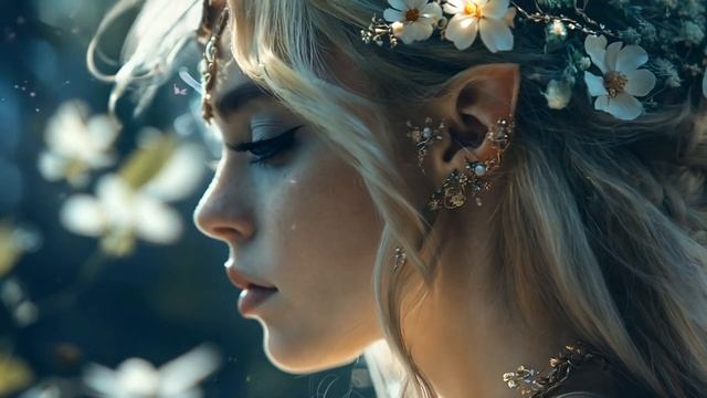 Magic Forest - Epic Fantasy Cinematic Music Stunning AI Animation Short Movie About Elfs смотреть онлайн
