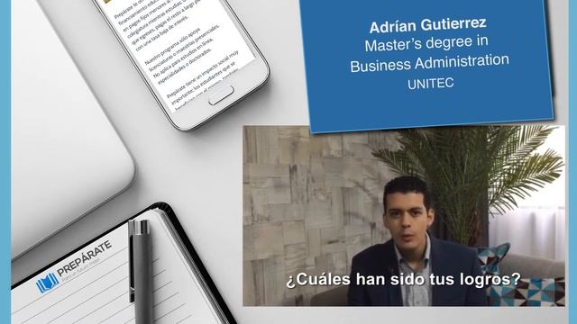 Adrían Gutierrez - Master's degree in Business Administration смотреть онлайн