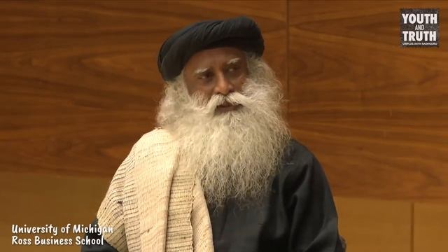 Sadhguru At University Of Michigan, Ross Business School Youth And Truth | Sadhguru #sadhguru