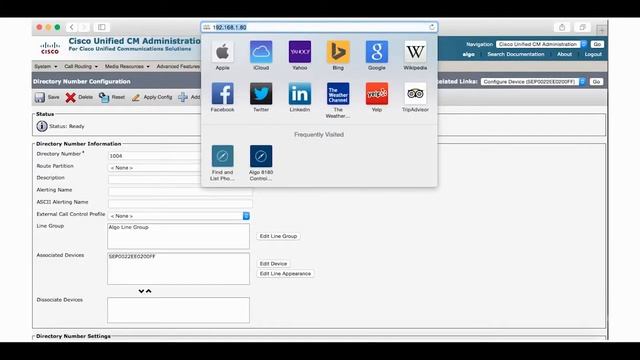 How to Configure the Algo 8180 with Cisco Call Manager смотреть онлайн