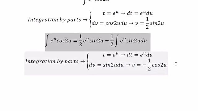 Calculus Help: Integral of cos^2 (lnx) dx - Integration by parts and substitution U-sub смотреть онлайн