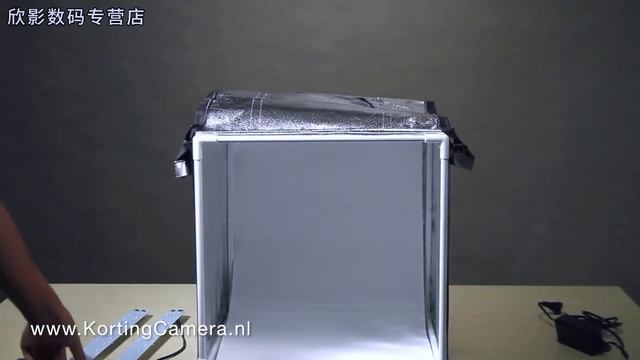 Viltrox 60cm Professioneel LED Fotostudio Softbox Lichttent doos смотреть онлайн