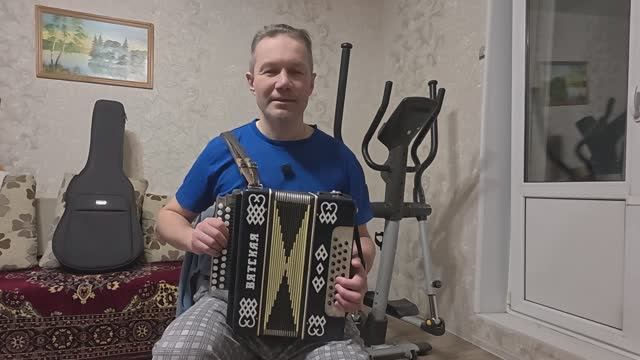 Тестирую микрофон DJI Mic Mini. Разучиваю песню на гармони "Как хотела меня мать". смотреть онлайн